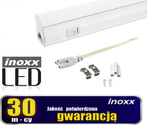Świetlówka Nvox liniowa T5 18W (V31AC-INOXX 120T5K3000 ON/OFF FS)