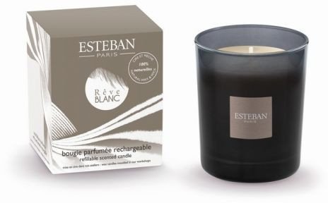 Esteban Paris Parfums Świeca zapachowa 180g Reve Blanc