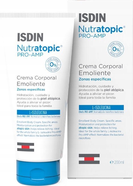 ISDIN_Nutratopic Pro-Amp zmiękczający krem do ciała dla skóry atopowej 200ml