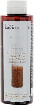 Korres Shampoo For Thin/Fine Hair With Rice Proteins And Linden szampon z proteinami ryżu i wyciągiem z lipy do włosów cienkich i wrażliwych 250ml