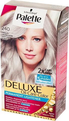 Palette Palette Deluxe Oil-Care Color farba do włosów trwale koloryzująca z mikroolejkami 240 Chłodny Blond