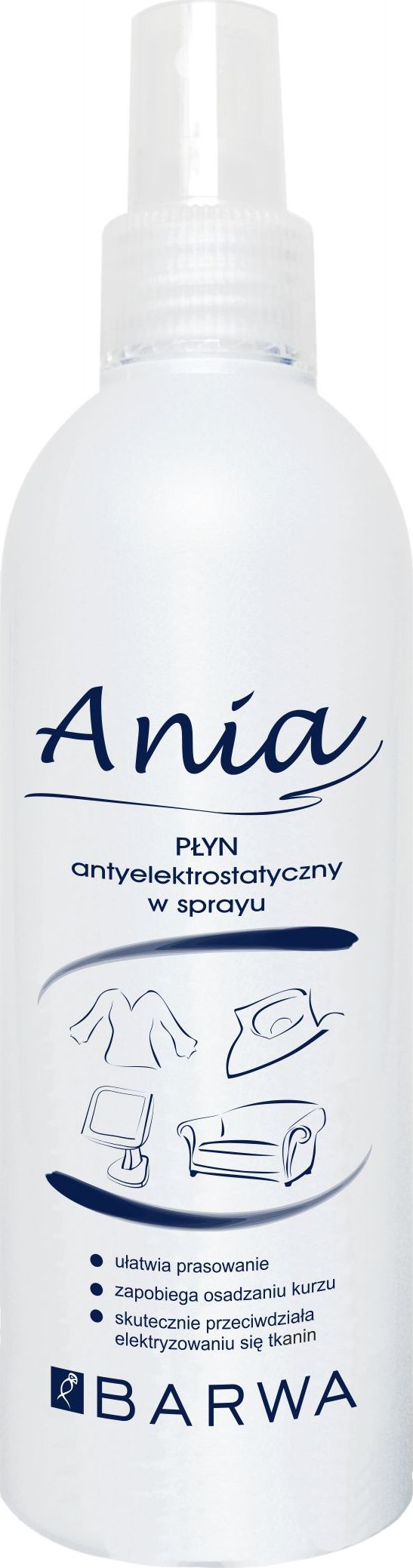 Barwa BARWA_Ania płyn antyelektrostatyczny przeciwdziała elektryzowaniu 250ml