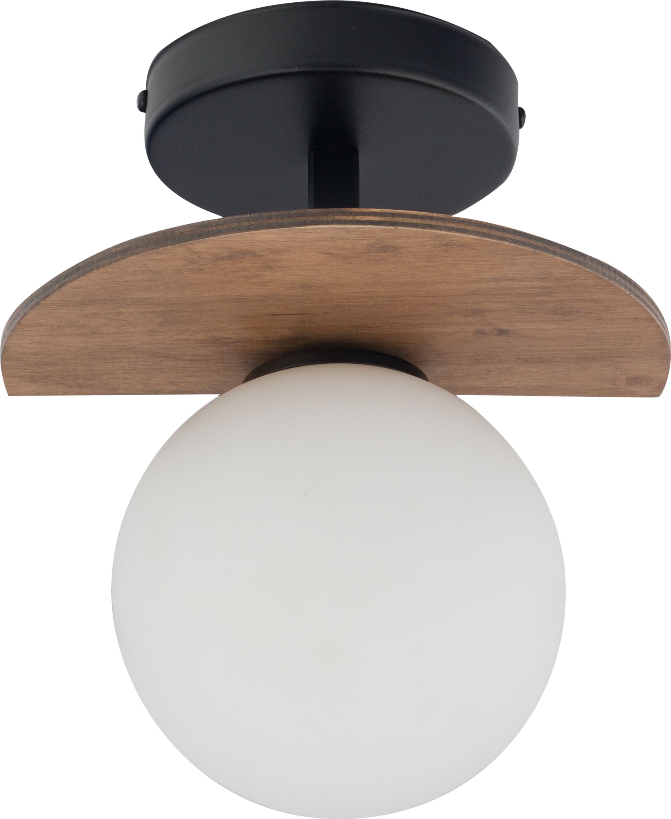 Lampa sufitowa Sigma Lampa przysufitowa LED Ready brązowa do niskich wnętrz Sigma MIRROR 33300