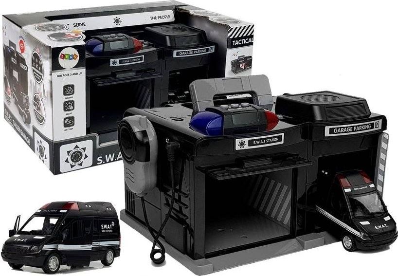 Lean Sport Garaż Baza SWAT 1:32 Mikrofon i Głośnik