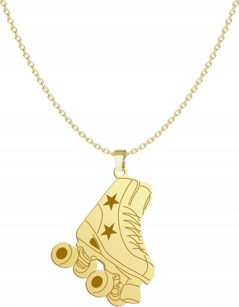 Radziszewska Jewellery Pozłacany naszyjnik WROTKI GRAWER GRATIS