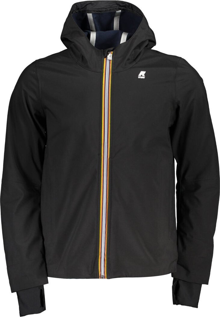Kurtka męska K-WAY MĘSKA KURTKA SPORTOWA K-WAY CZARNY 2XL
