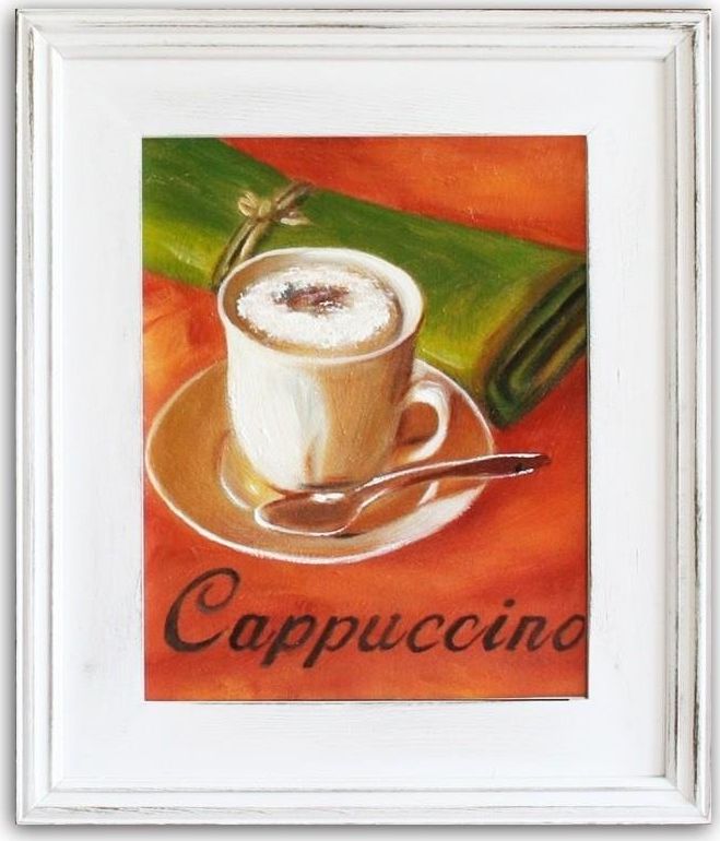 GO-BI Obraz "Kuchenne" ręcznie malowany 27x32cm