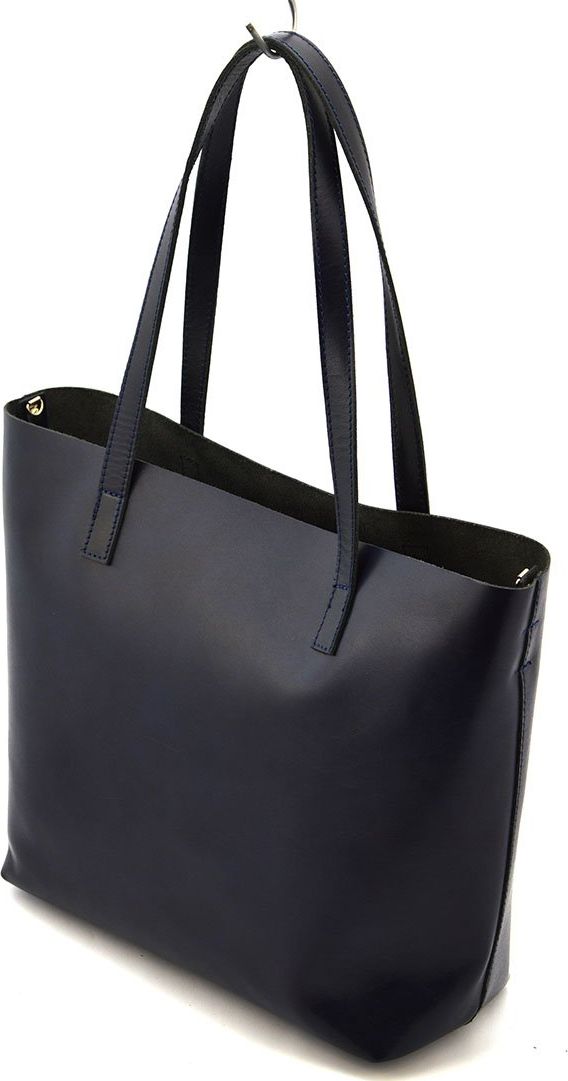 Vera Pelle Torebka skórzana vp080lm Granatowy