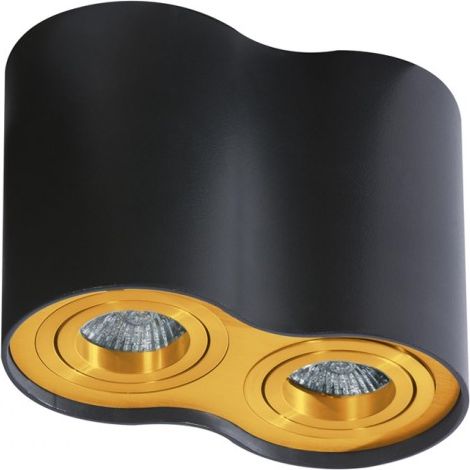 Lampa sufitowa Azzardo Oprawa sufitowa czarna AZzardo BROSS 2 AZ2956