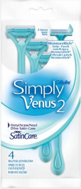 Gillette Simpy Venus 2 jednorazowa maszynka do golenia 4szt