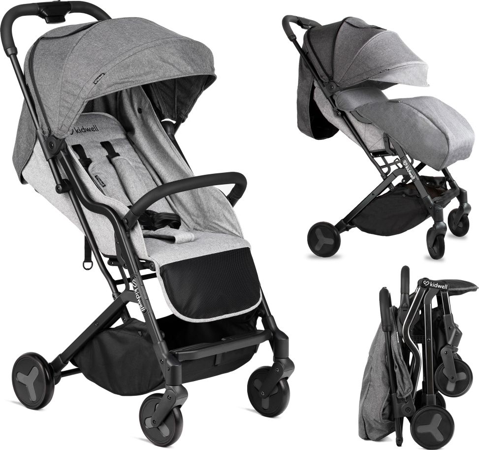 Wózek Kidwell Wózek spacerowy MAVERO czarny