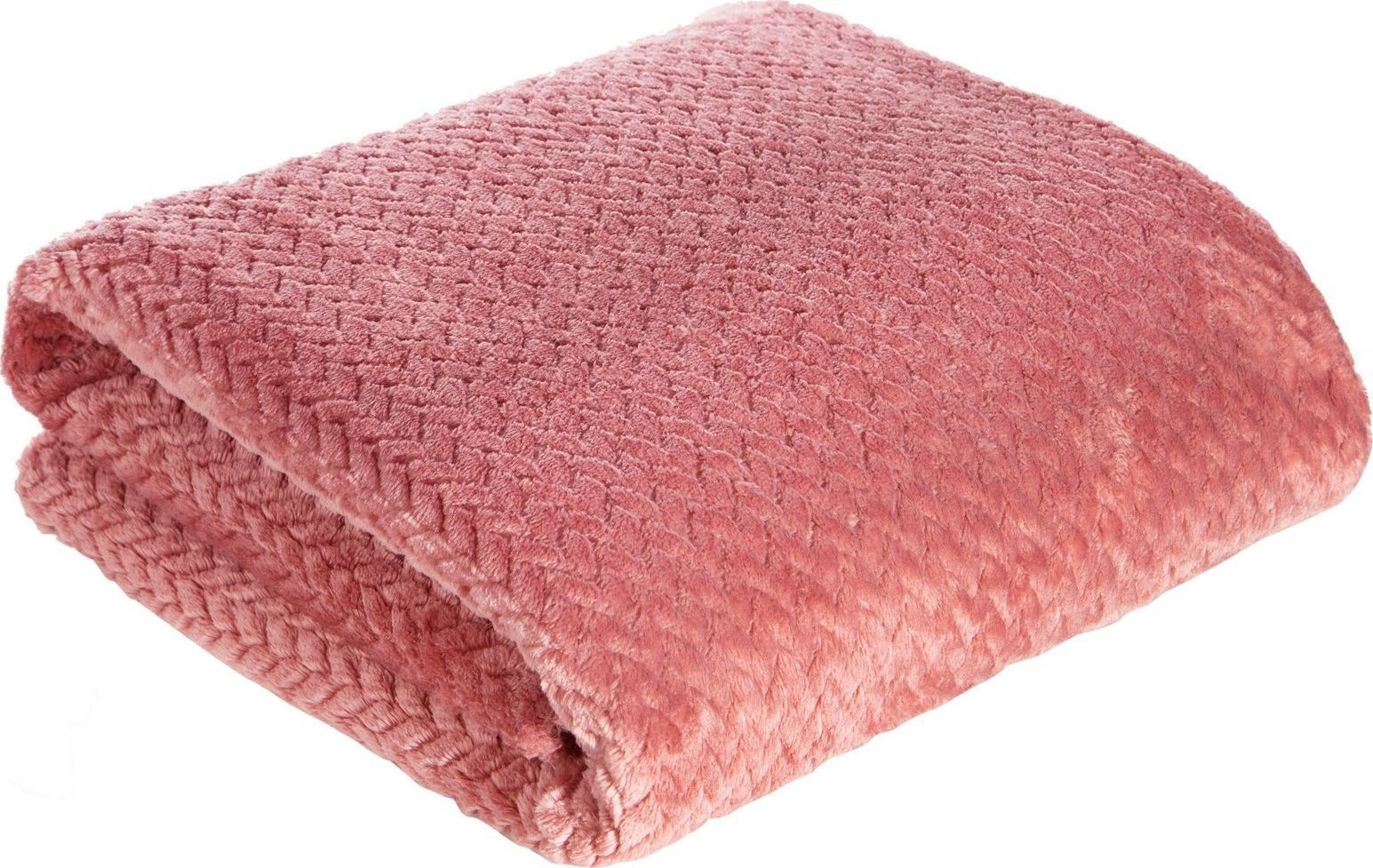 Eurofirany Koc Flanelowy Design Cindy3 Róż 150x200