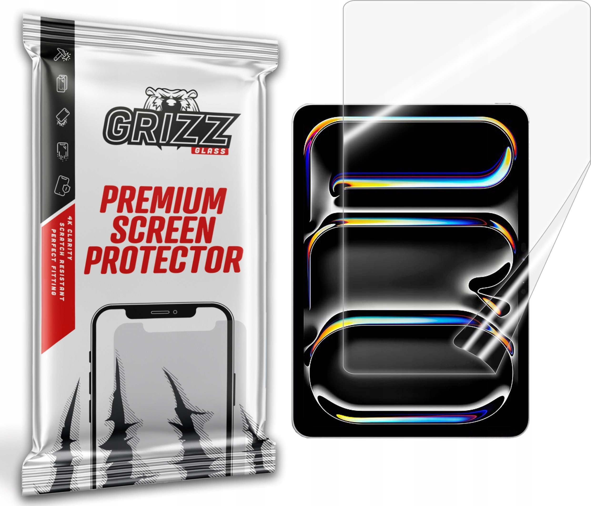GrizzGlass Folia ceramiczna CeramicFilm do Apple iPad Pro 11" 2024 (5. generacji)