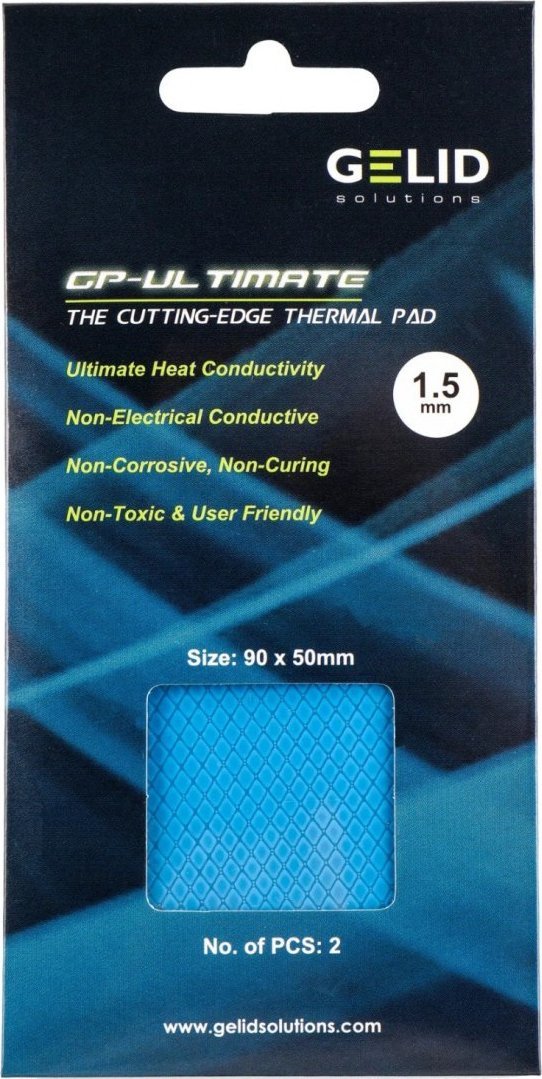 Gelid Gelid Ultimate thermalpad 90x50x1.5mm TP-VP04-C 2pcs