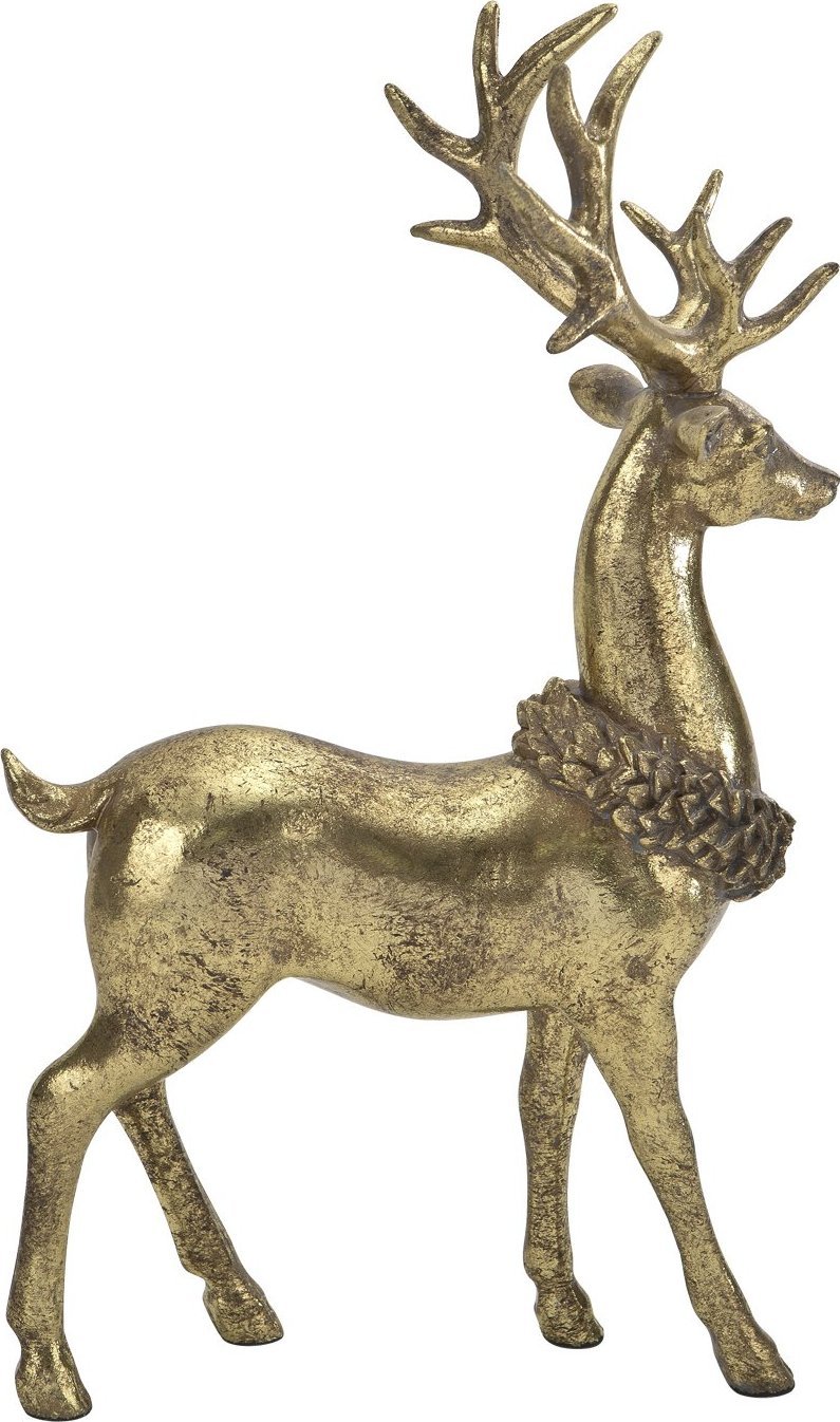 Witek Home Figurka Jelenia złota
