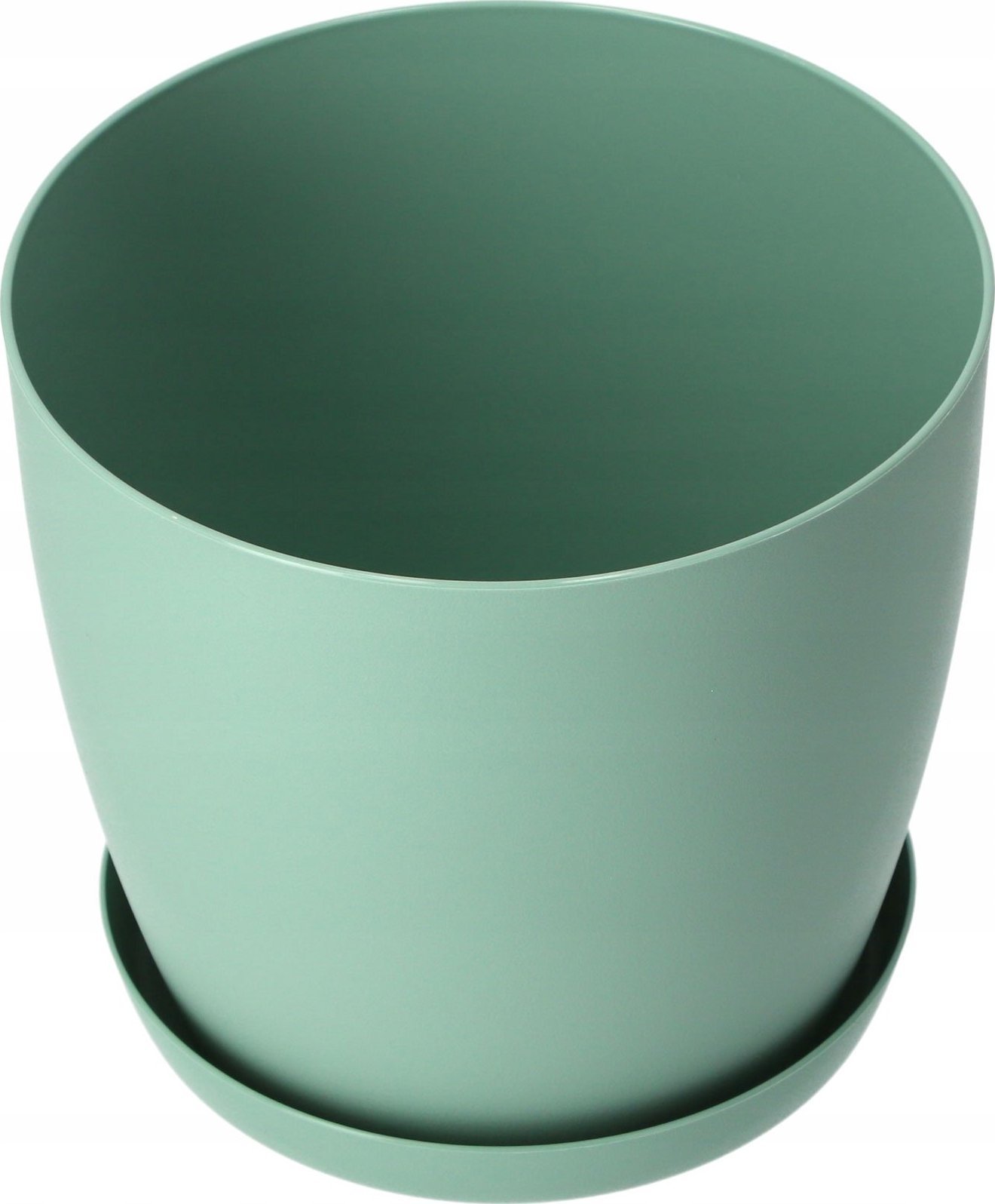 Kadax Doniczka Osłonka Na Kwiaty Podstawka Zielona 12cm
