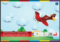 Interdruk Zeszyt papierów kolorowych samoprzylepnych B5