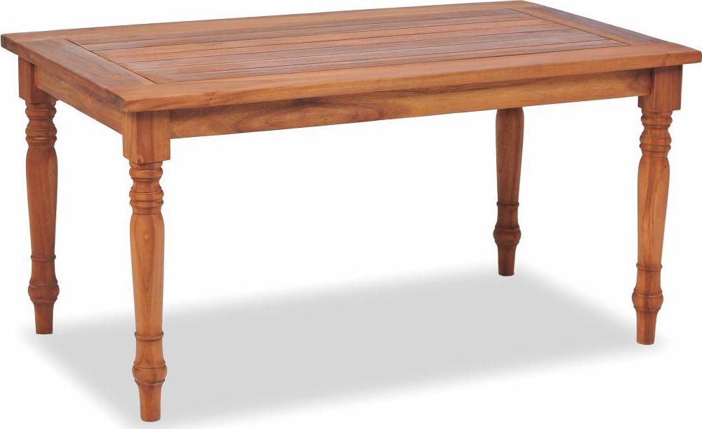 vidaXL Stolik kawowy Batavia, drewno tekowe, 90 x 50 x 45 cm
