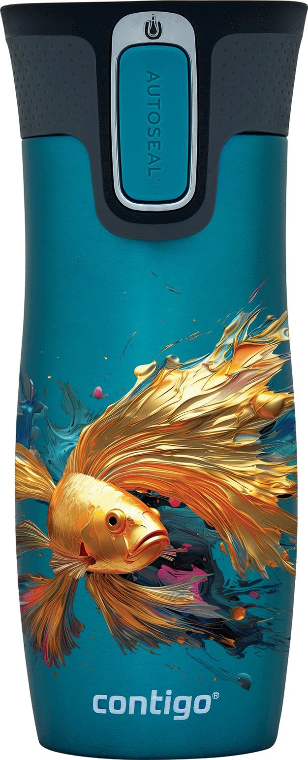 Contigo Kubek termiczny Contigo West Loop 2.0 470ml - Złota Rybka - Biscay Bay