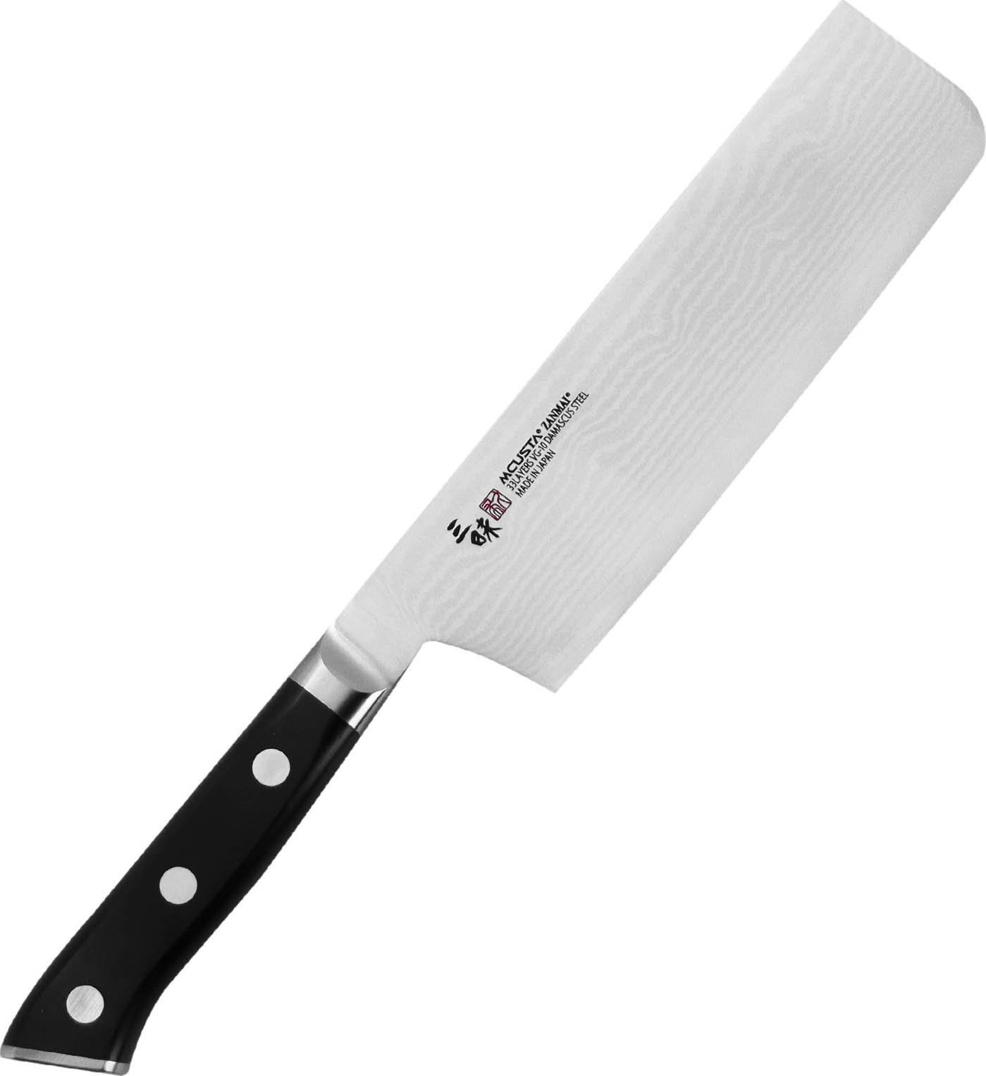 Mcusta Zanmai HKB-3008D CLASSIC BLACK Nóż do warzyw Nakiri 16,5cm MCUSTA ZANMAI