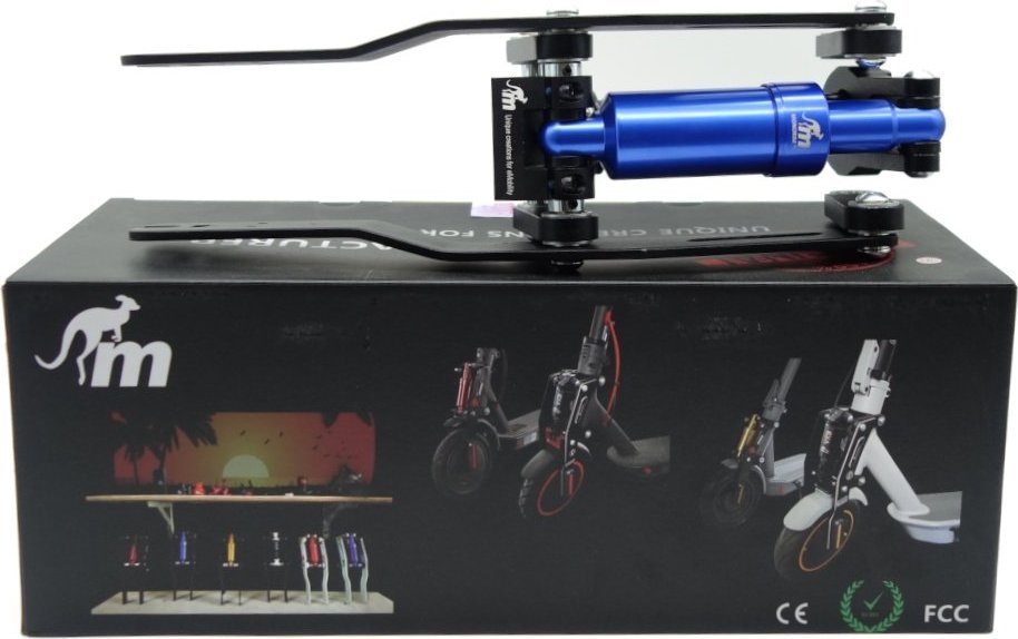 MONORIM Zawieszenie Monorim M0 V4 Black/Blue do Xiaomi M365 / PRO / PRO 2 / 1S / Mi3 / Essential