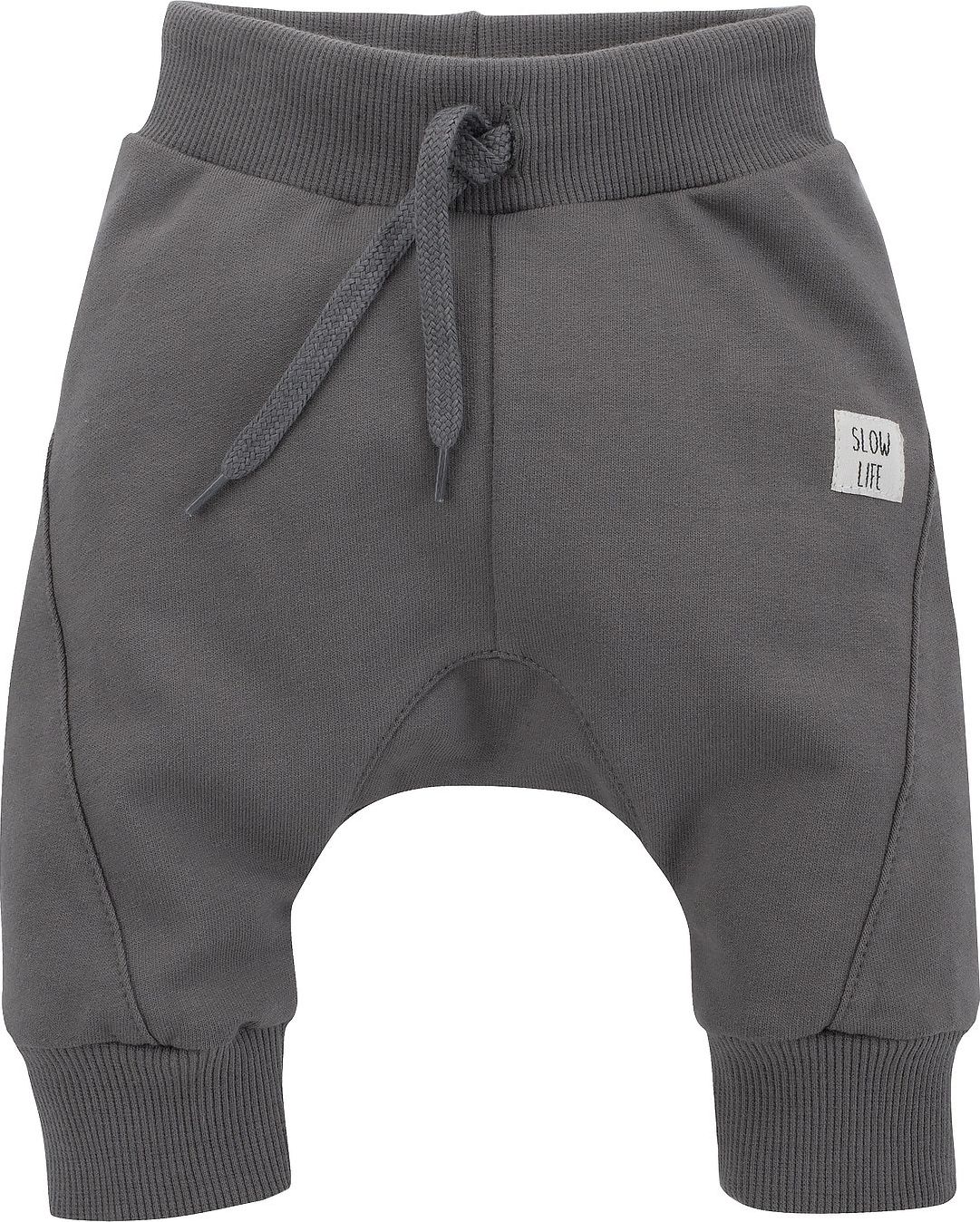 PINOKIO Spodnie dresowe pumpy grafit dla chłopca Slow Life Pinokio 68