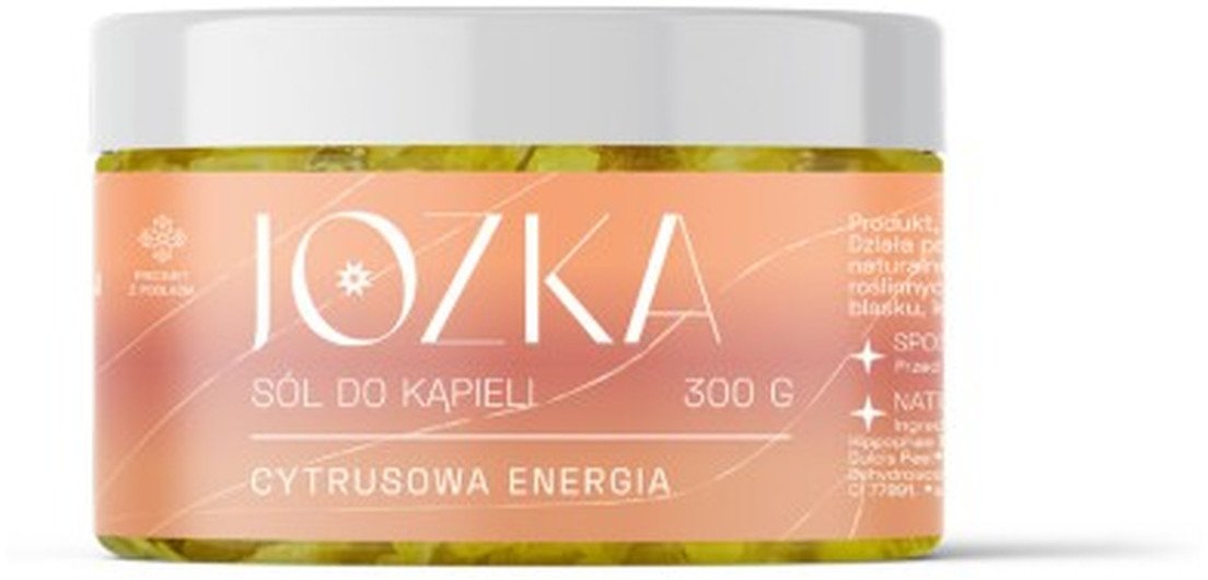 Jozka Sól do kąpieli Cytrusowa Energia 300g