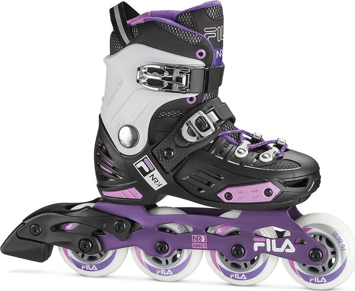 Rolki Fila NRK Junior G rekreacyjne regulowane czarne r. 32-35