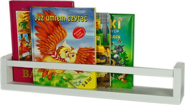 Elior Półka na książki Liptos 54 cm - 12 kolorów Wenge