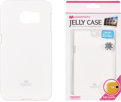 Mercury Futerał Jelly do Samsung Galaxy S6 Edge Biały