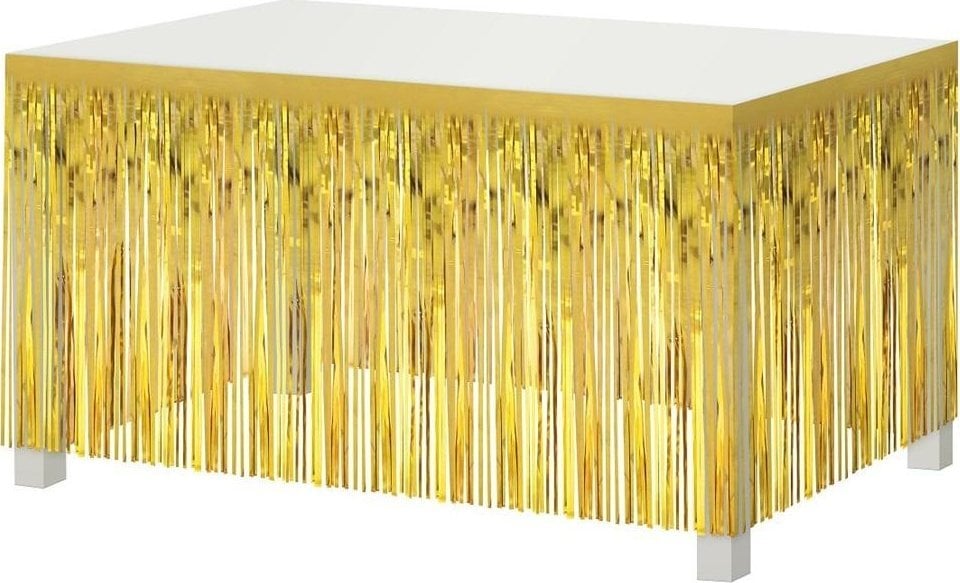 GoDan Dekoracja na brzeg stołu złota 80x300cm