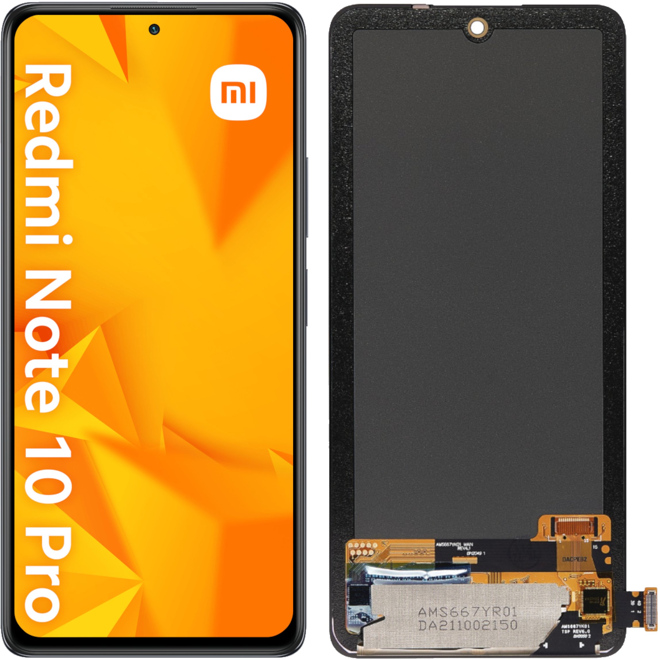 Wyświetlacz do Xiaomi Redmi Note 10 Pro LCD M2101K6G Ekran Oled