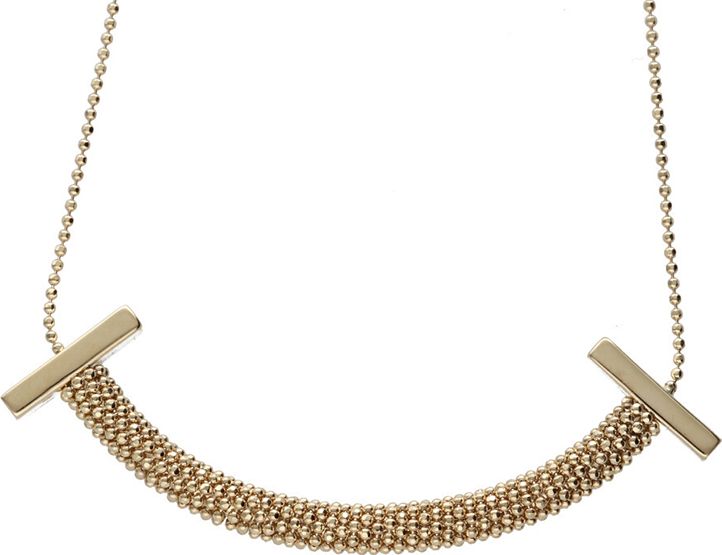 Lovrin Złoty naszyjnik 585 łańcuszkowy z wieloma kuleczkami 11,34g