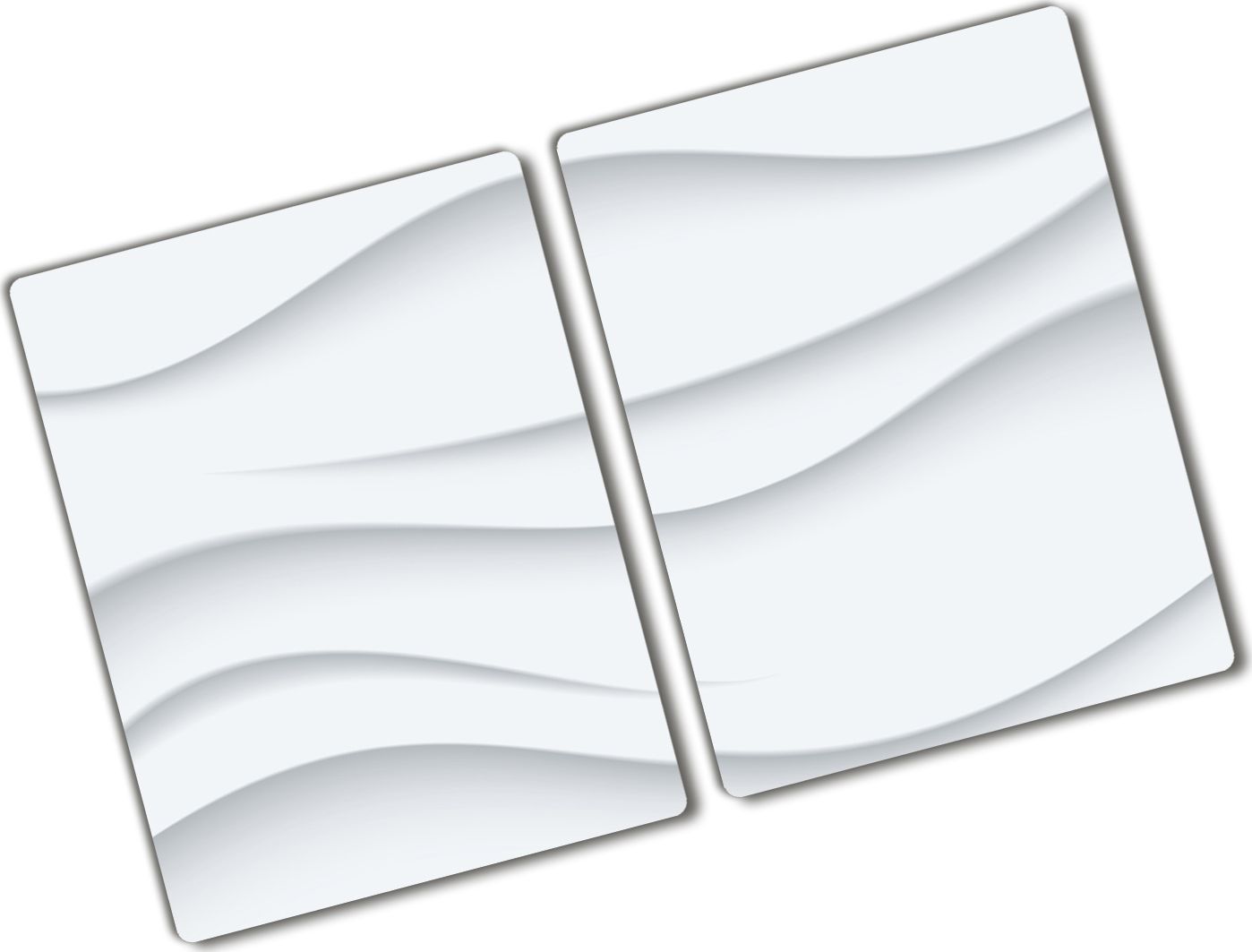 Deska do krojenia Tulup szklana Abstrakcja fale 27 52x2szt.