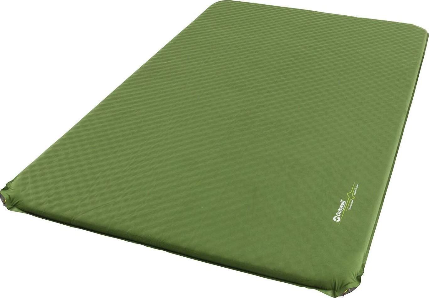 Outwell Mata samopompująca Outwell Dreamcatcher Double 5.0 cm - grn Uniwersalny