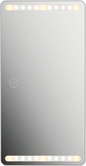 Lusterko kosmetyczne Usams USAMS Lusterko ze światłem LED do auta biały/white ZB175CZHZJ01 (US-ZB175) montowane na osłaonę przeciwsłoneczną