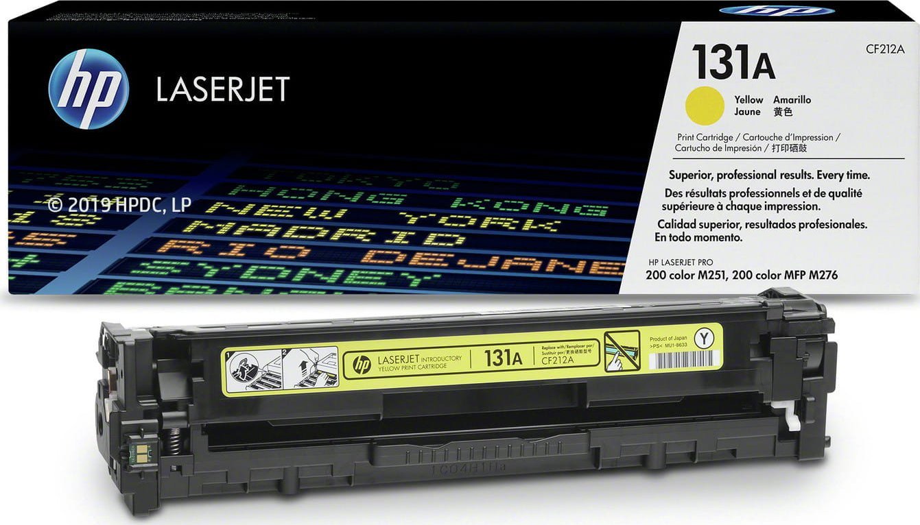 Toner HP 131A Yellow Oryginał (CF212A)