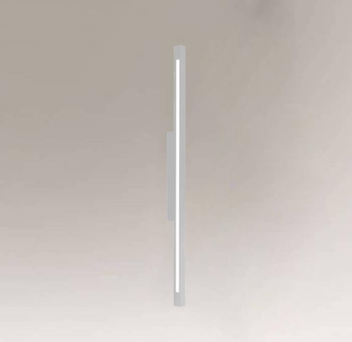 Kinkiet Shilo Kinkiet LAMPA ścienna OTARU 8634 Shilo prostokątna OPRAWA belka LED 19,2W 4000K biała