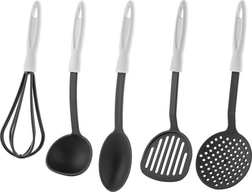 Praktyczna Komplet 5 akcesoriów kuchennych Praktyczna Capri biały