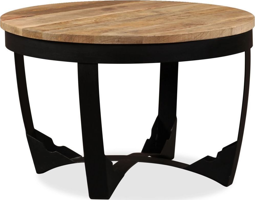 vidaXL Stolik boczny, surowe drewno mango, 60 x 40 cm