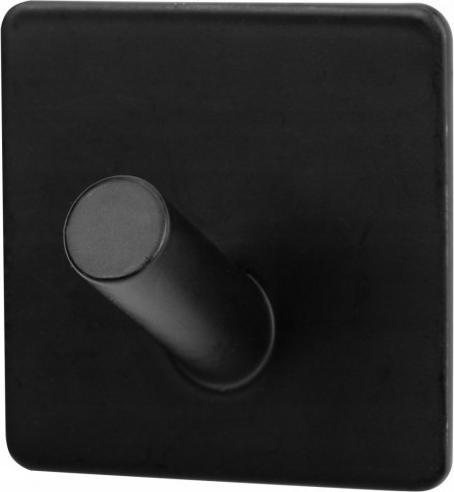 Galicja Wieszak samoprzylepny ścienny pojedynczy TIMO czarny