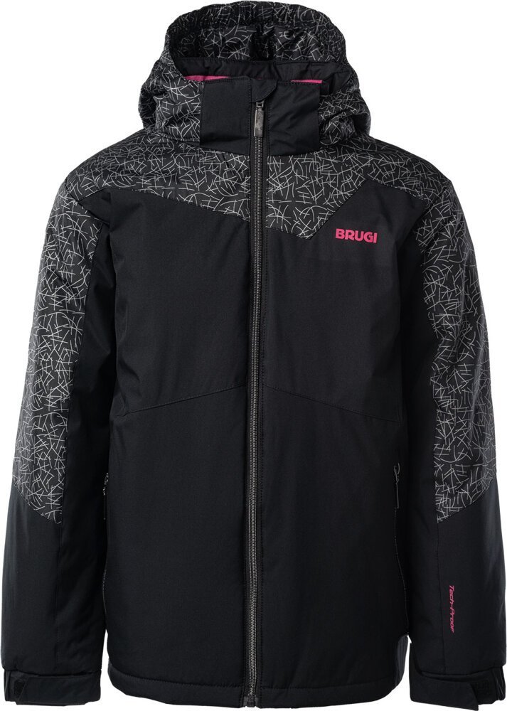 Brugi Dziecięca kurtka ocieplana Brugi 1aia 1aia/tm37/1c/500 500-black rozmiar 146/152