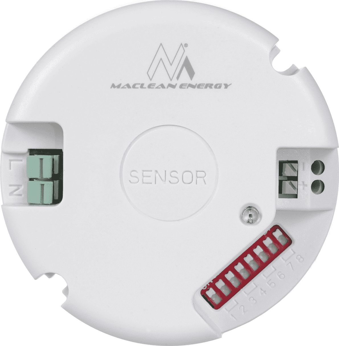 Maclean czujnik ruchu, mikrofalowy ze ściemniaczem + zasil do zabudowy (MCE207)