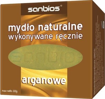 Sanbios Arganowe mydło naturalne Sanbios 100g