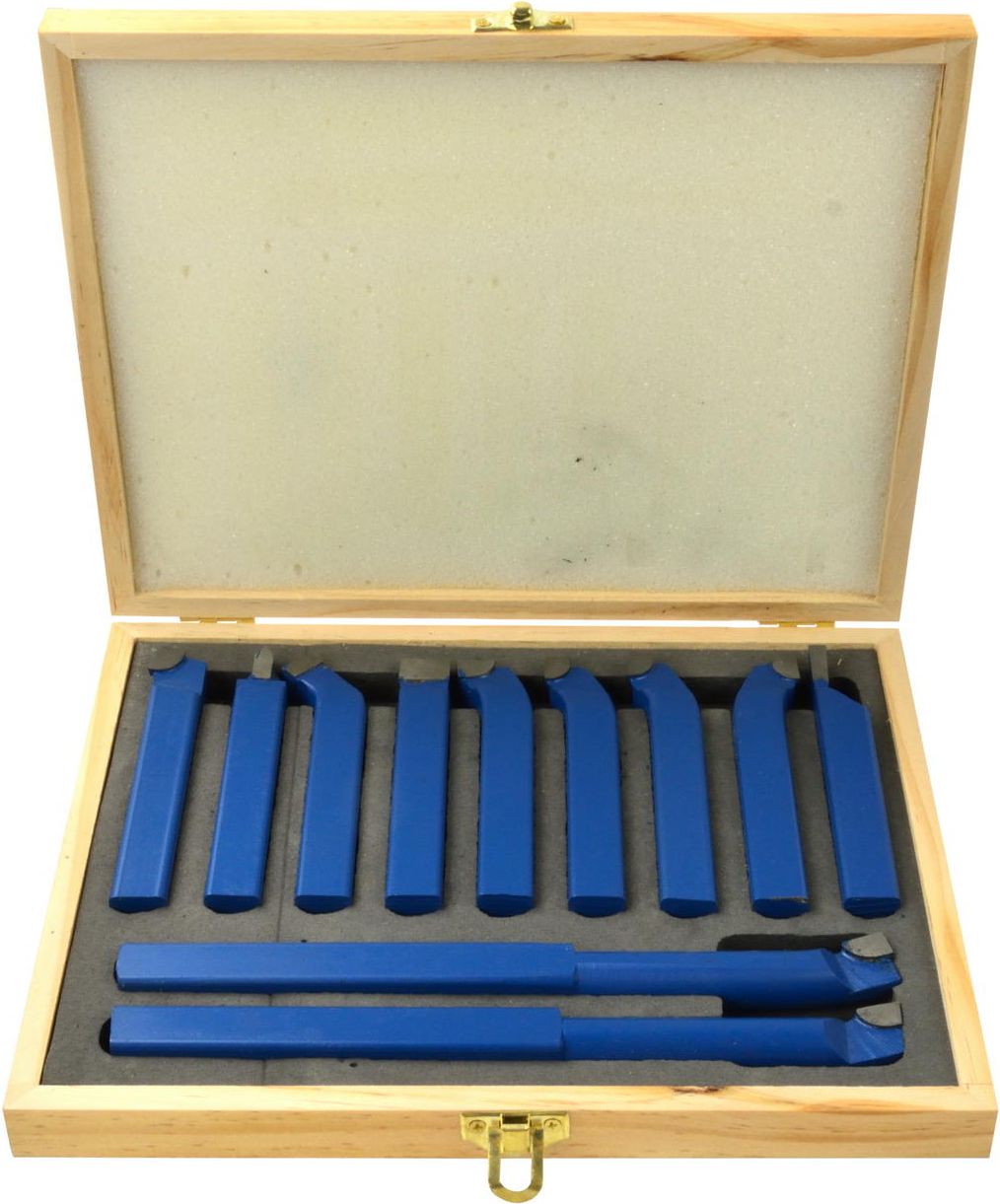 Geko komplet noży tokarskich 11 sztuk 16x16mm (G01243)