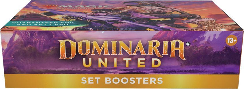 Wizards of the Coast Magic the Gathering: Dominaria United - Set Booster Box (30 szt.)
