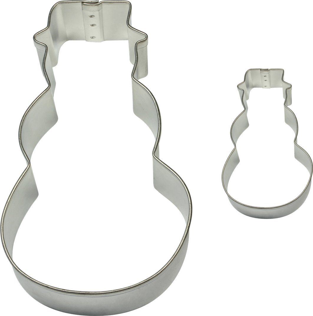 PME Zestaw 2 metalowych foremek bałwanek