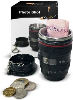 Gadget Factory Photo Shot - kieliszek obiektyw