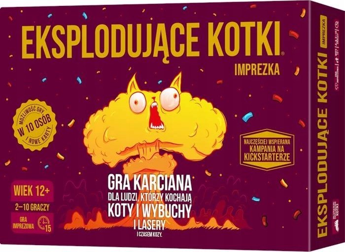 Rebel Gra Eksplodujące Kotki: Imprezka (cicha wersja)