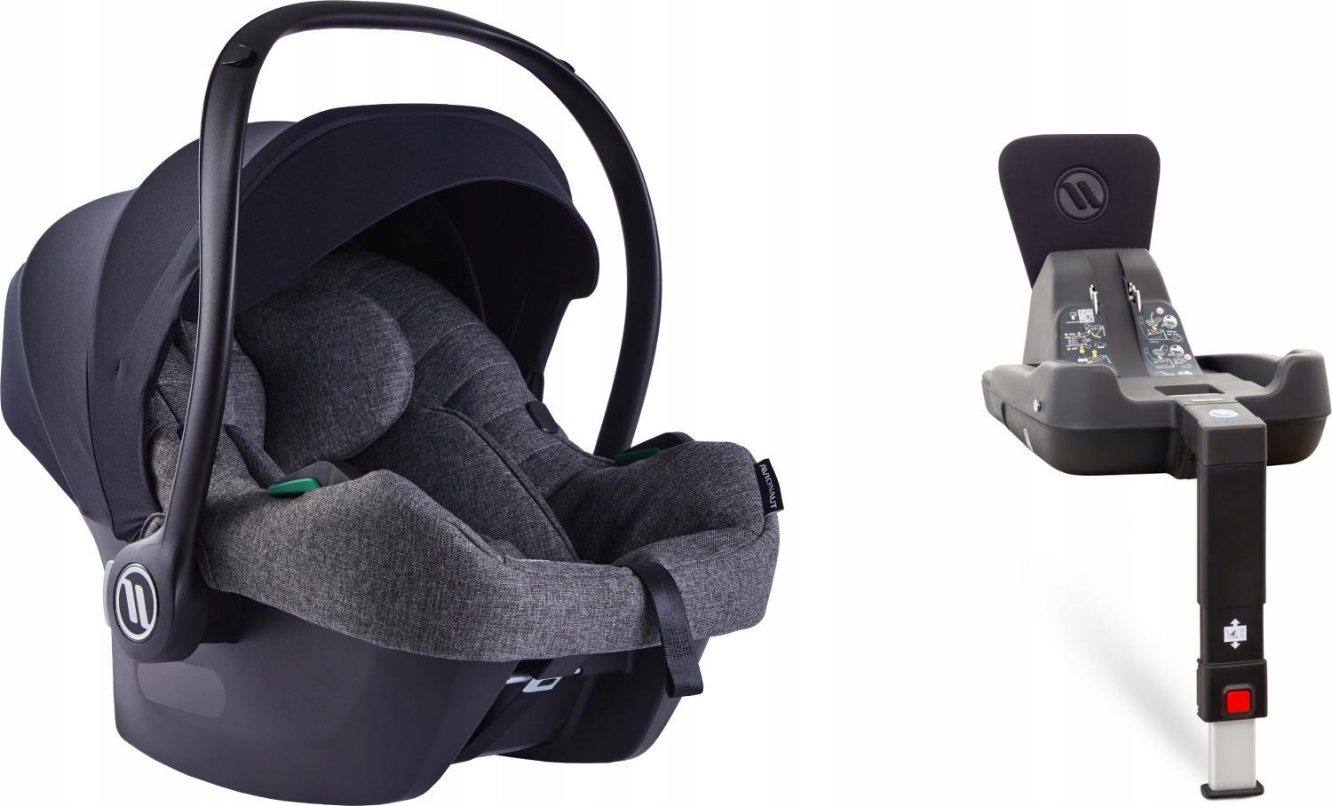 Fotelik samochodowy Avionaut COSMO I-SIZE Grey Szary Baza IQ ISOFIX